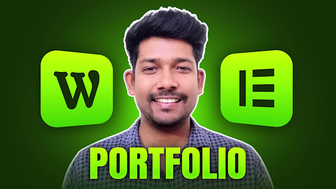 build personal portfolio or resume wordpress website