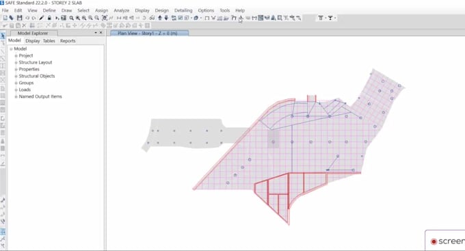 provide detailed structural design and analysis using etabs, staadpro, safe