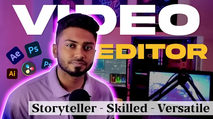 Do professional video editing for your youtube video by Editor_shawn ...