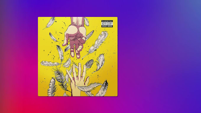 create unique music album cover art illustration