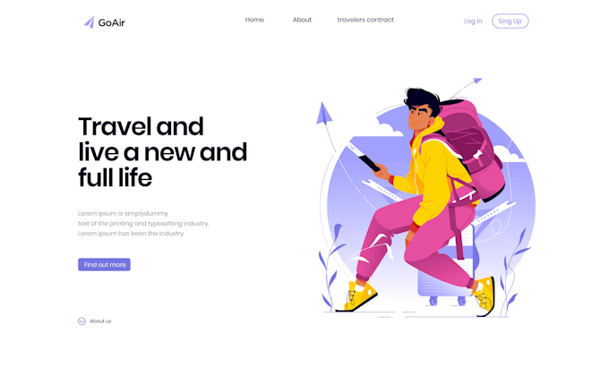 create remarkable flat vector illustration graphics for your website