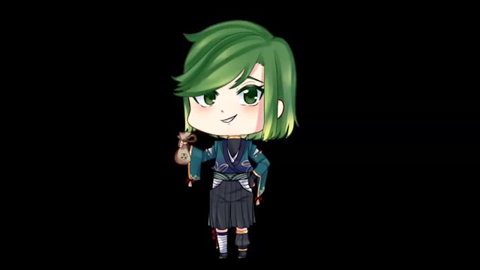 design your chibi vtuber model based on you