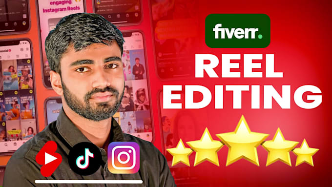 do professional instagram reel, tiktok editing in under 5 hour