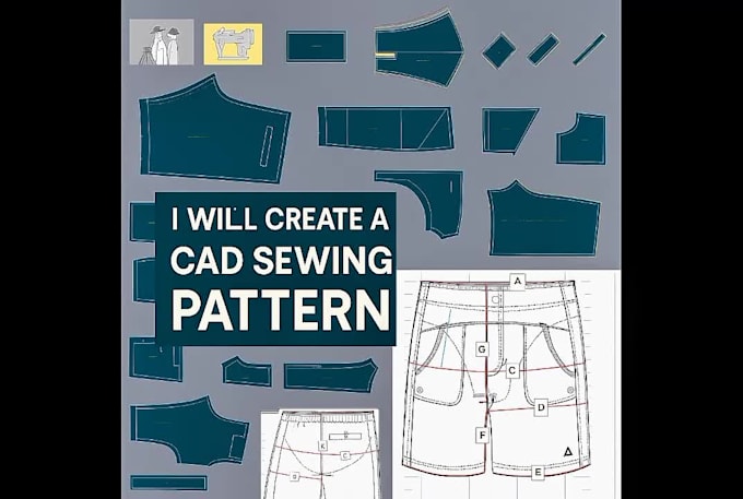 Sewing pattern making and grading for production by Shahsakib244 | Fiverr