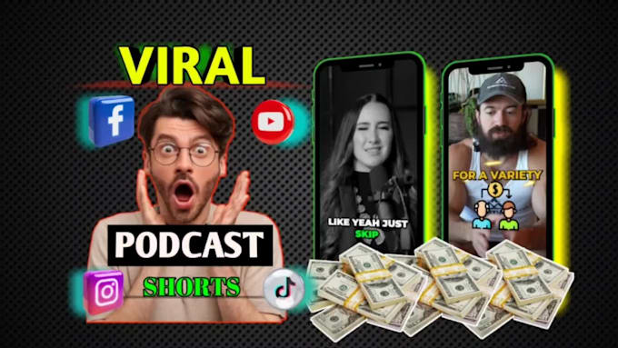 edit your podcast into engaging short clips