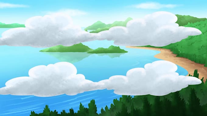 create cartoon character animation