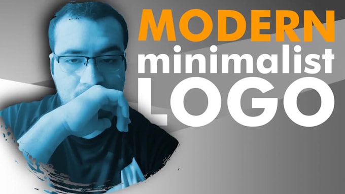 create a sleek and modern minimalist logo design for your brand identity