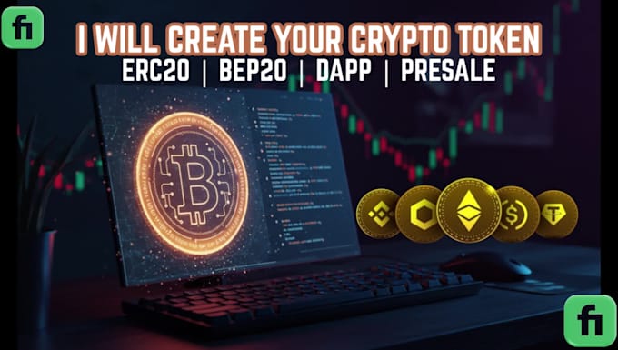 be your blockchain developer to create token, dapp, defi, nft staking, presale
