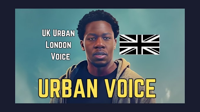 record an authentic london urban voice over