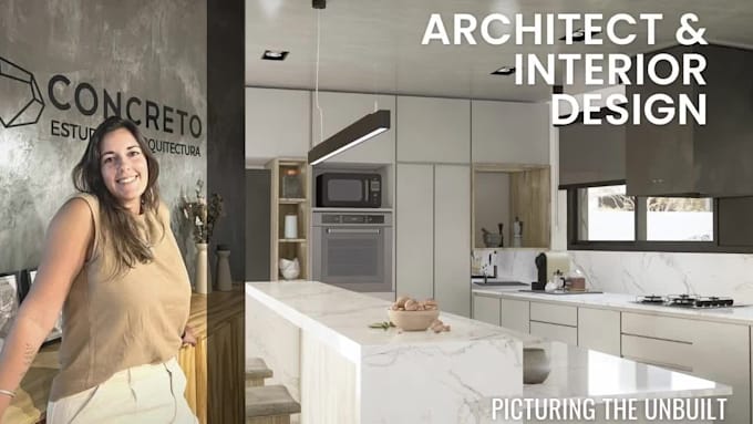 do unique interior design rendering