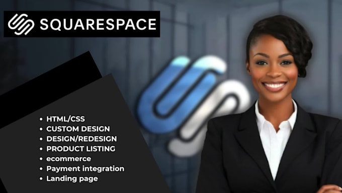 design, redesign and build squarespace for your website development