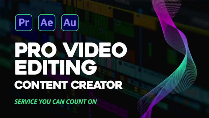edit, cut, color, motion and sync audio for youtube video