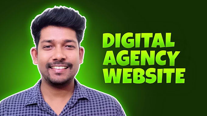 build digital agency or business wordpress website