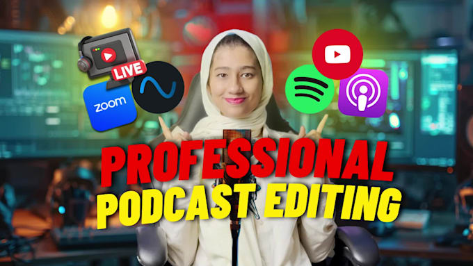 edit your video podcast professionally