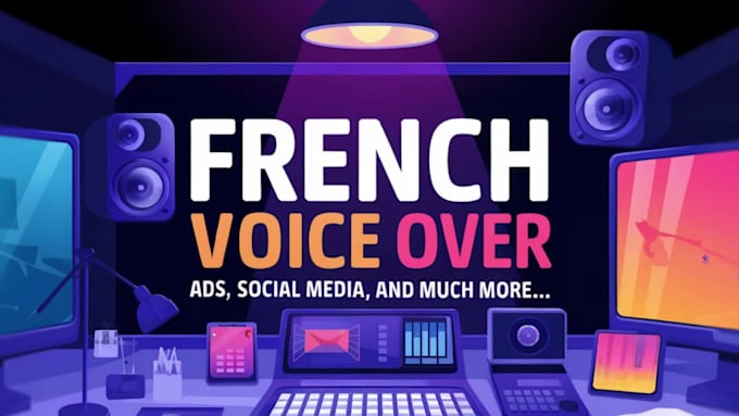 record and edit your french voice over