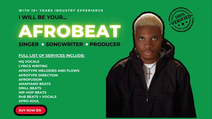 be your afrobeat songwriter and pop rnb songwriter