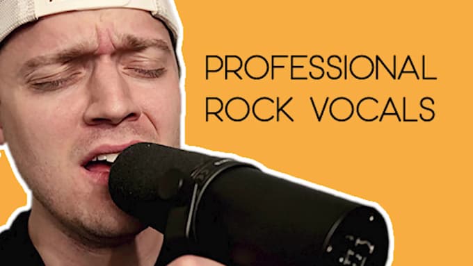 sing rock vocals for you