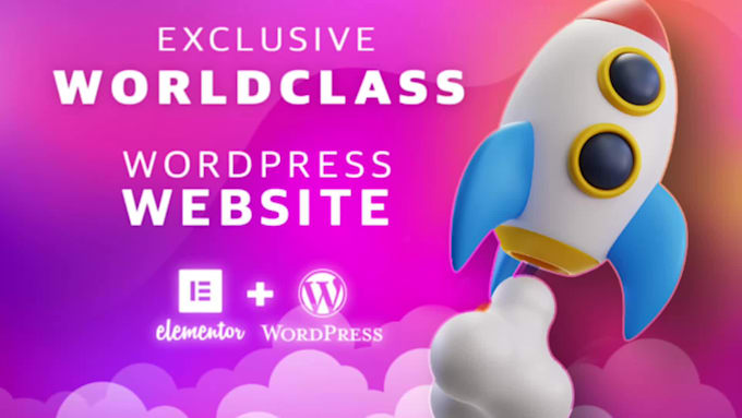 do modern, responsive wordpress website design  world level