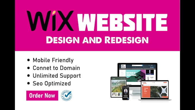 do wix website, wix website design, wix website redesign