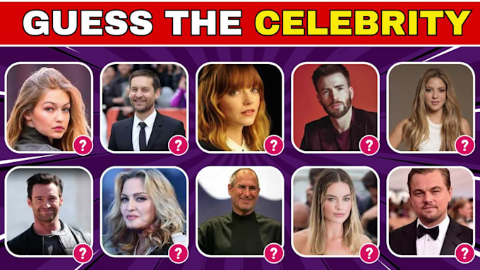 Saeed852: I will create trivia thumbnail for quiz trivia videos for  $10 on - Main Image