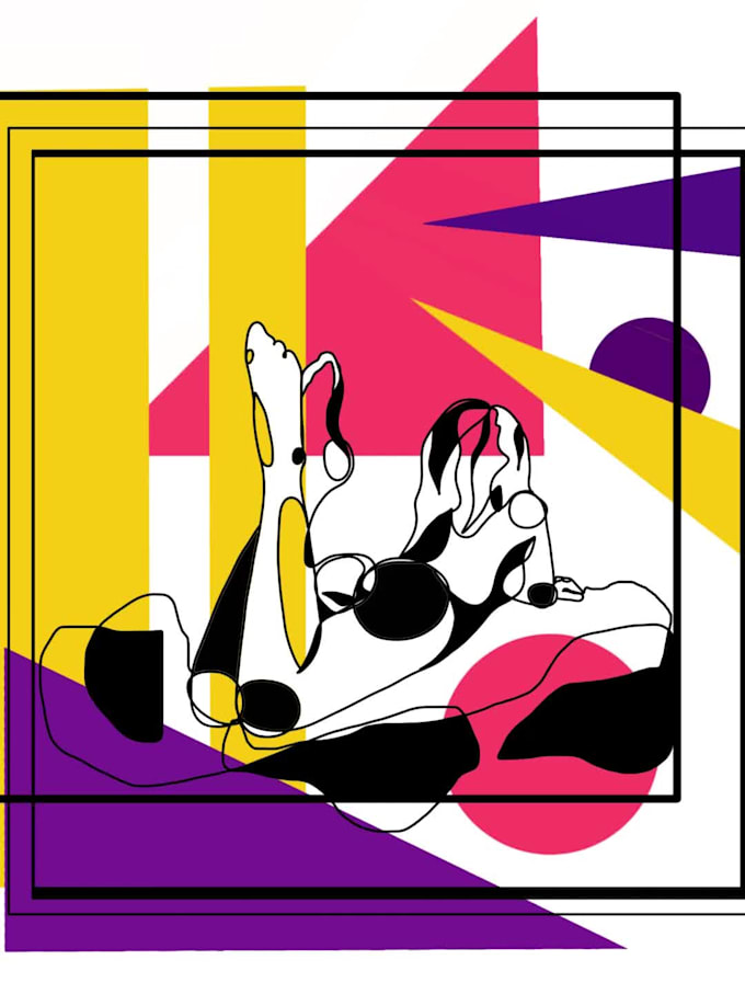 create an abstract illustration for you