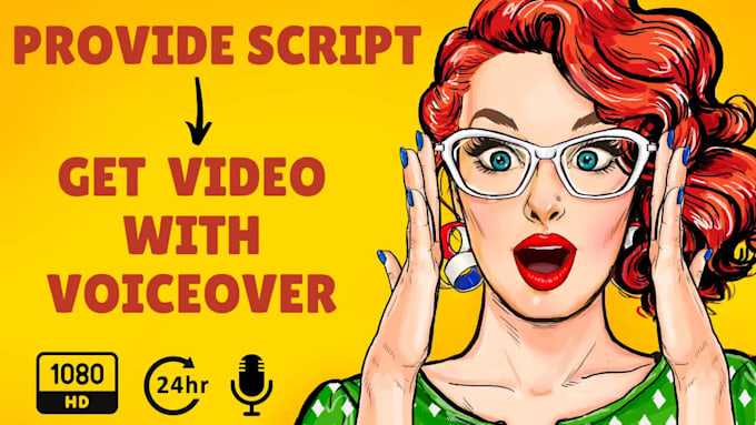 create professional video with voiceover from your script
