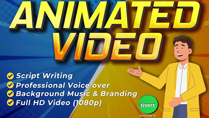 create 2d animated explainer video