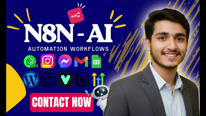 build custom ai agents, ai voice agent, chatbots using n8n