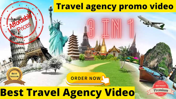 do travel agency, travel agent and travel planer  promo video