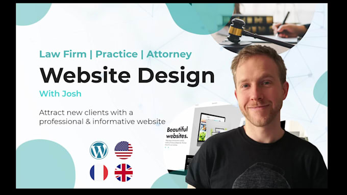 create a professional law firm website