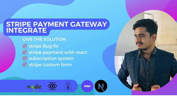 integrate stripe payment system in web app
