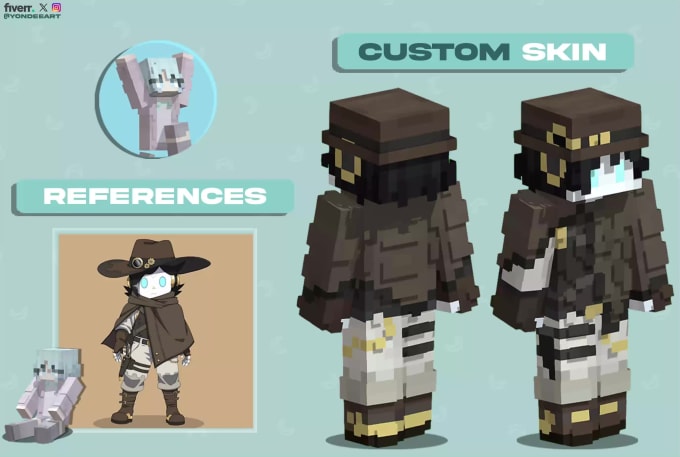 Create nice minecraft skins by Somethingcool_
