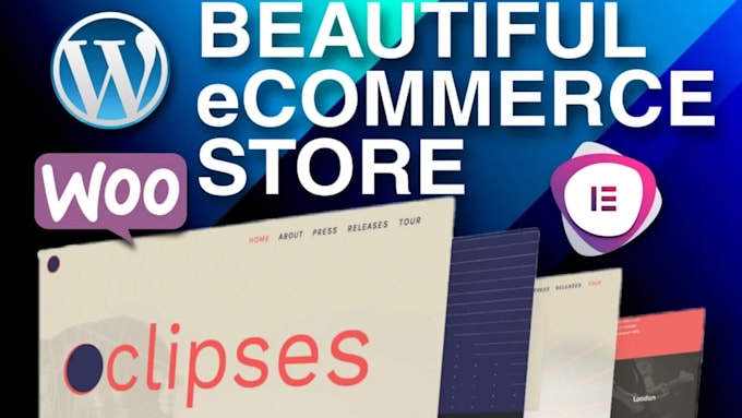create wordpress ecommerce website