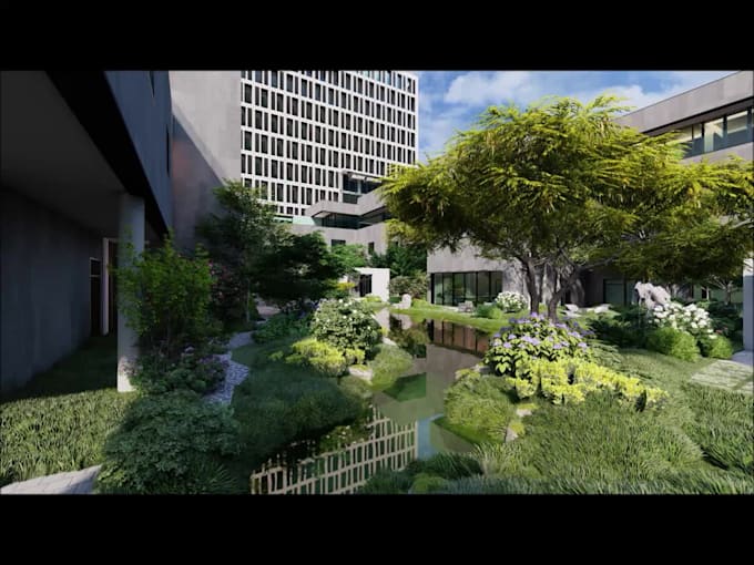 Customize your dream garden with 3d realistic views landscape design by