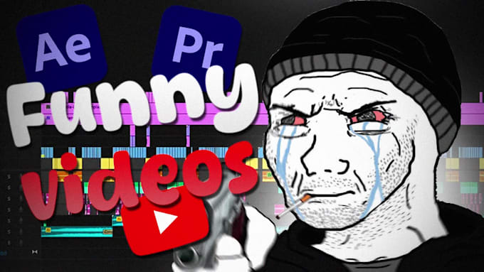 edit funny gaming youtube video
