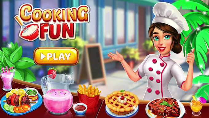 create a casual cooking game in unity 2d for android and ios