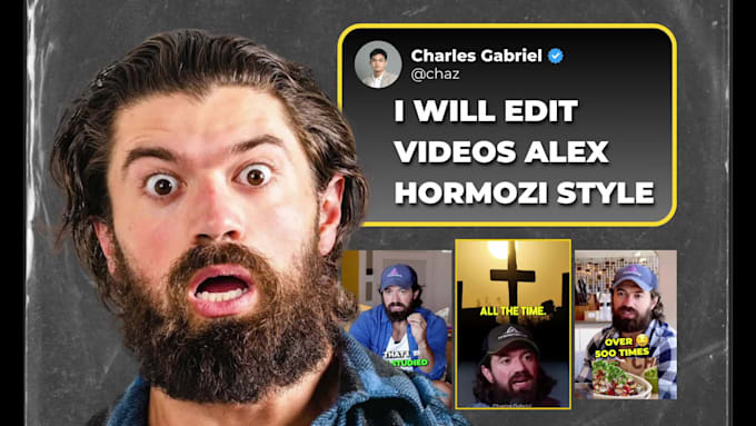 edit short clips like alex hormozi with catchy captions