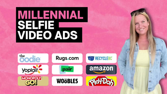 create millennial selfie video ads for facebook instagram