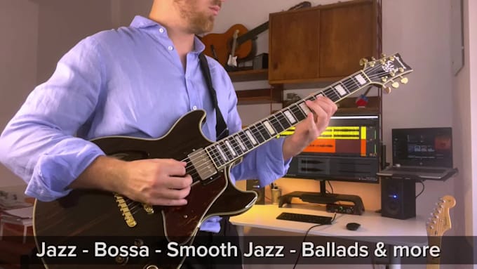 record an original jazz guitar solo or melody for you