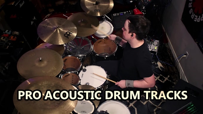 record professional acoustic drums for your song