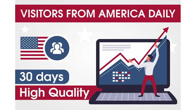 bring USA organic web traffic