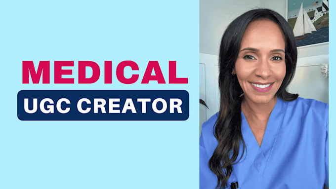 be your medical ugc video creator