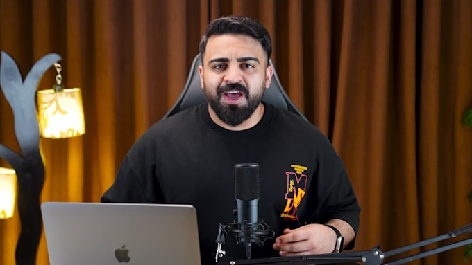 make a ugc podcast style video ad