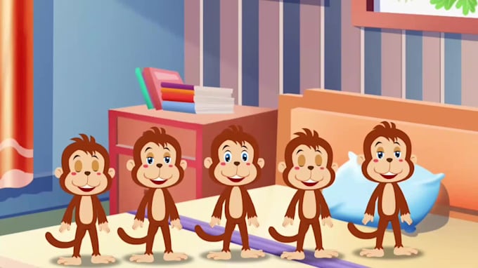 create animated nursery rhymes for kids