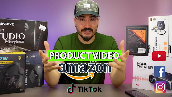 create amazon product video, video ad, unboxing, lifestyle