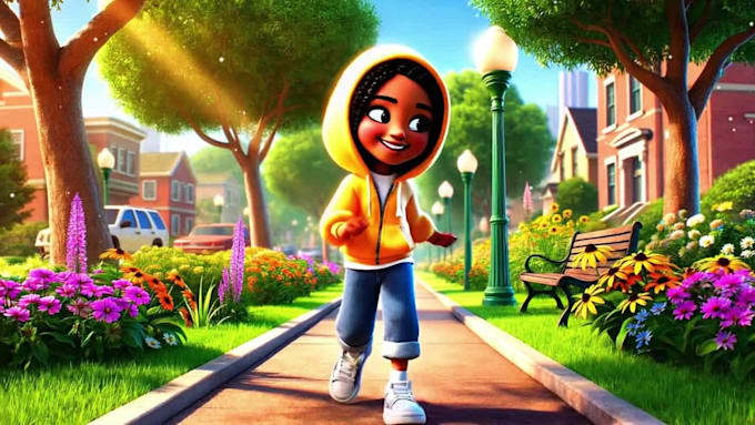create 3d cartoon animated ai videos, storytelling ,and kids music video