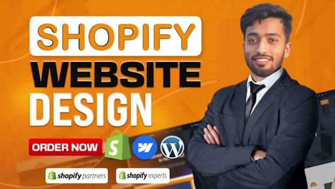 create shopify store, build shopify website design, shopify dropshipping store