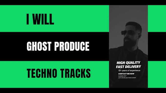 ghost produce a high quality techno track