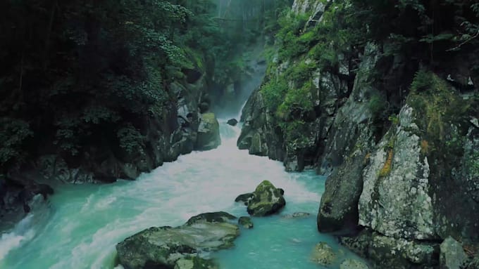 create 15 meditation relaxing nature video for youtube