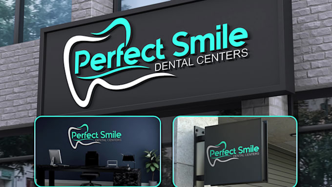 design modern logo for dental clinic smile, dentist office
